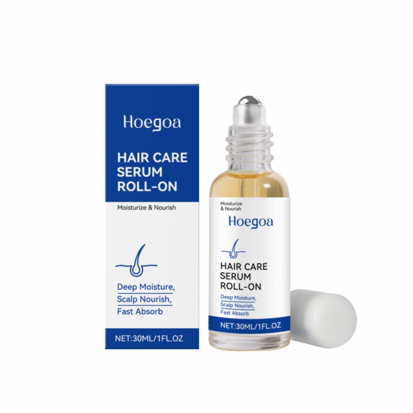 Hoegoa Hydrating Hair Roll On Essence Nourish and Protect Hair Smooth Shiny and Healthy