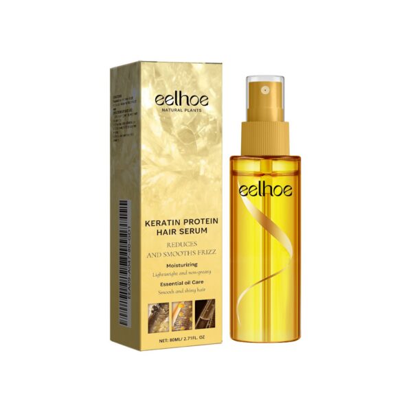 EELHOE Keratin Hair Treatment Spray Deep Repair for Curly Dry and Damaged Hair