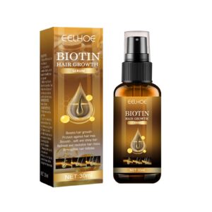 EELHOE Biotin Hair Growth Spray Strengthen and Nourish Roots