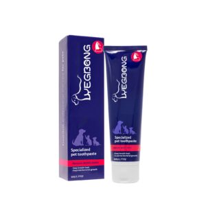 Yegbong Pet Oral Care Toothpaste Clean Teeth Remove Plaque and Freshen Breath for Cats and Dogs