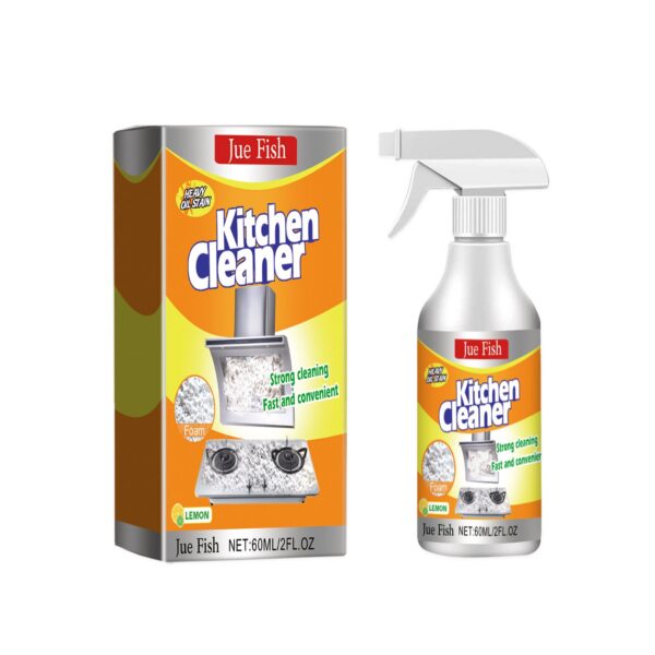 Jue-Fish Heavy Duty Kitchen Degreasing Foam Remove Tough Grease and Grime