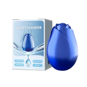 Jue-Fish Rose Toilet Cleaner Remove Stains Odor and Leave a Fresh Fragrant Bathroom