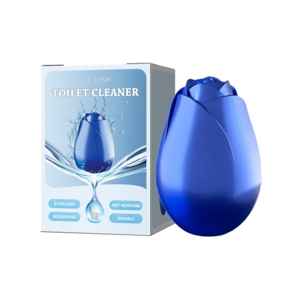Jue-Fish Rose Toilet Cleaner Remove Stains Odor and Leave a Fresh Fragrant Bathroom