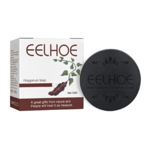 EELHOE He Shou Wu Blackening Shampoo Bar Deep Cleansing Nourish and Strengthen Hair