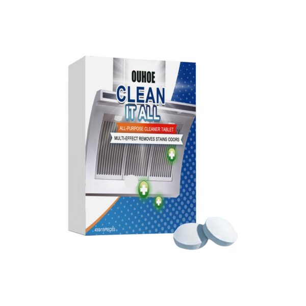 OUHOE Heavy Duty Kitchen Degreasing Tablets Remove Tough Grease and Grime