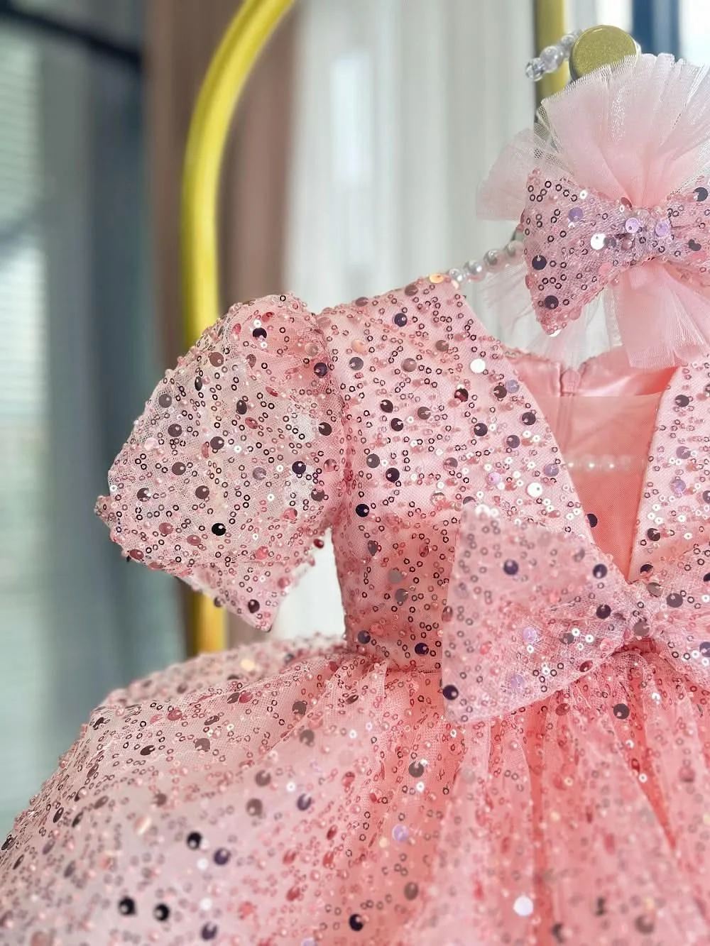 0-12-years-old-Christmas-party-puff-sleeve-sequin-girls-evening-dress-AVELAPRO-47426073165995-05 0-12 years old Christmas party puff sleeve sequin girls evening dress