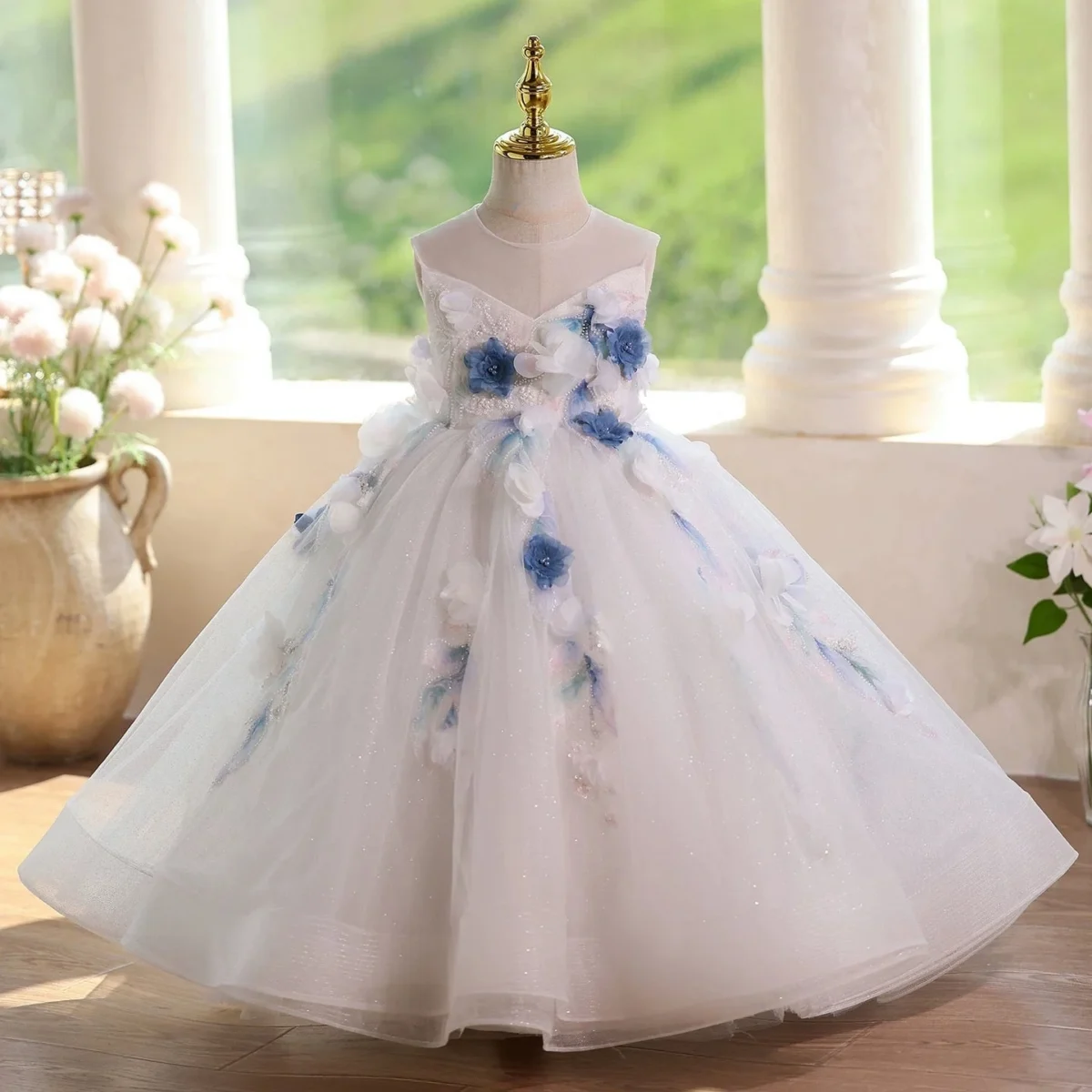 0-12-years-old-girls-long-dress-floral-mesh-wedding-dress-birthday-party-banquet-special-occasion-dress-girl-princess-dress-AVELAPRO-47425859223723-01 0-12 years old girls long dress, floral mesh wedding dress, birthday party, banquet, special occasion dress, girl princess dress