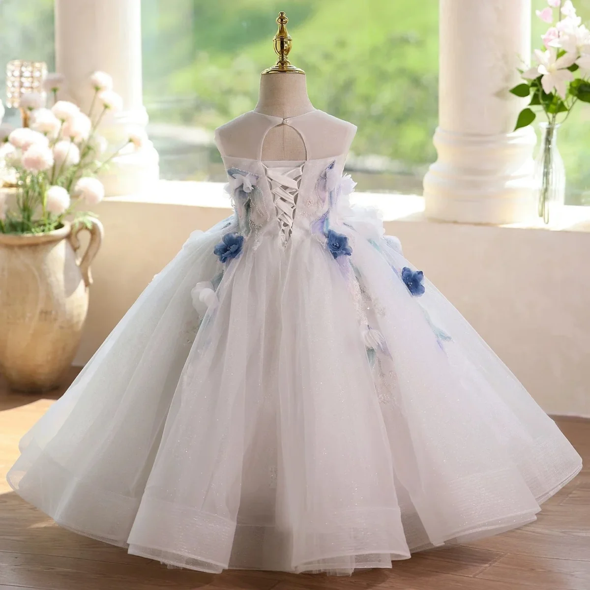 0-12-years-old-girls-long-dress-floral-mesh-wedding-dress-birthday-party-banquet-special-occasion-dress-girl-princess-dress-AVELAPRO-47425859223723-04 0-12 years old girls long dress, floral mesh wedding dress, birthday party, banquet, special occasion dress, girl princess dress