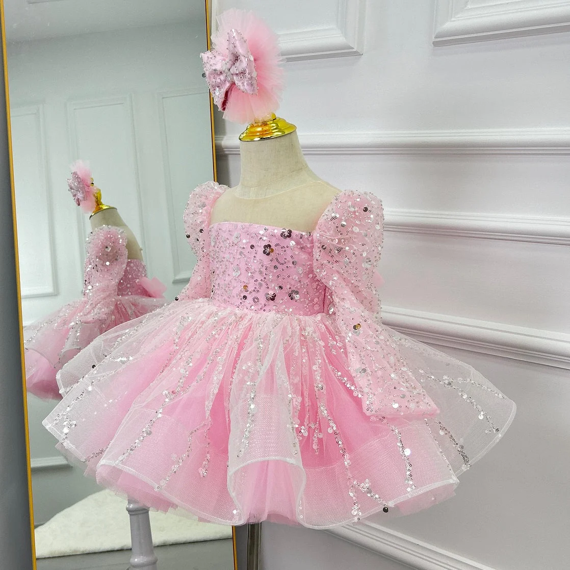 0-12-yrs-Girls-elegant-sequined-princess-dressfor-birthday-long-sleeve-wedding-party-dress-AVELAPRO-47426012053675-04 0-12 yrs Girls elegant sequined princess dressfor birthday long sleeve wedding party dress
