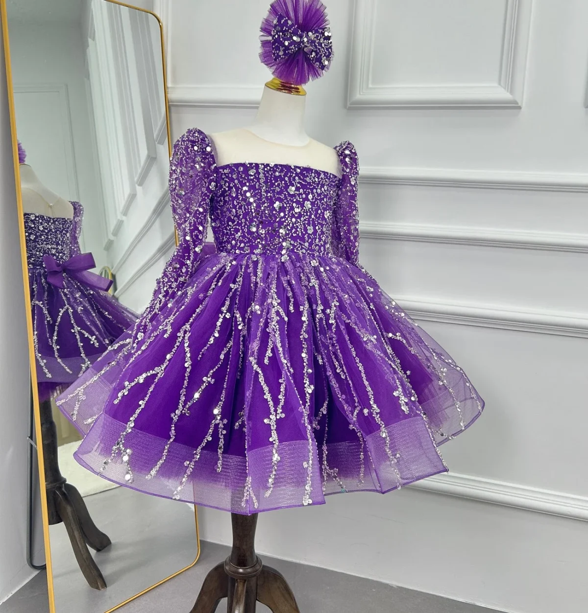 0-12-yrs-Girls-elegant-sequined-princess-dressfor-birthday-long-sleeve-wedding-party-dress-AVELAPRO-47426012053675-15 0-12 yrs Girls elegant sequined princess dressfor birthday long sleeve wedding party dress