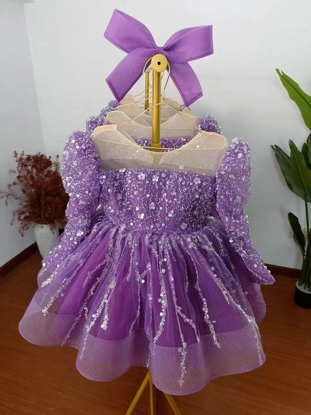 0-12-yrs-Girls-elegant-sequined-princess-dressfor-birthday-long-sleeve-wedding-party-dress-AVELAPRO-47426012053675-18 0-12 yrs Girls elegant sequined princess dressfor birthday long sleeve wedding party dress