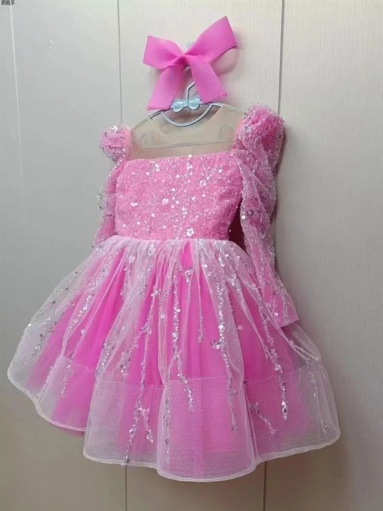0-12-yrs-Girls-elegant-sequined-princess-dressfor-birthday-long-sleeve-wedding-party-dress-AVELAPRO-47426012053675-21 0-12 yrs Girls elegant sequined princess dressfor birthday long sleeve wedding party dress