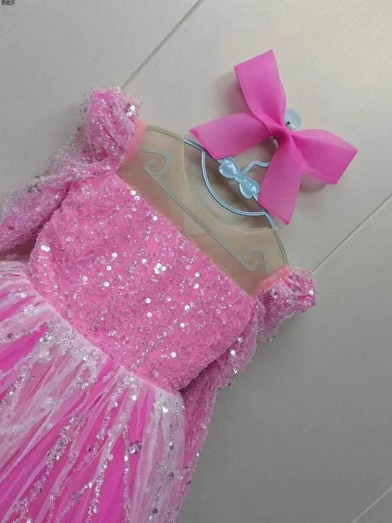 0-12-yrs-Girls-elegant-sequined-princess-dressfor-birthday-long-sleeve-wedding-party-dress-AVELAPRO-47426012053675-22 0-12 yrs Girls elegant sequined princess dressfor birthday long sleeve wedding party dress