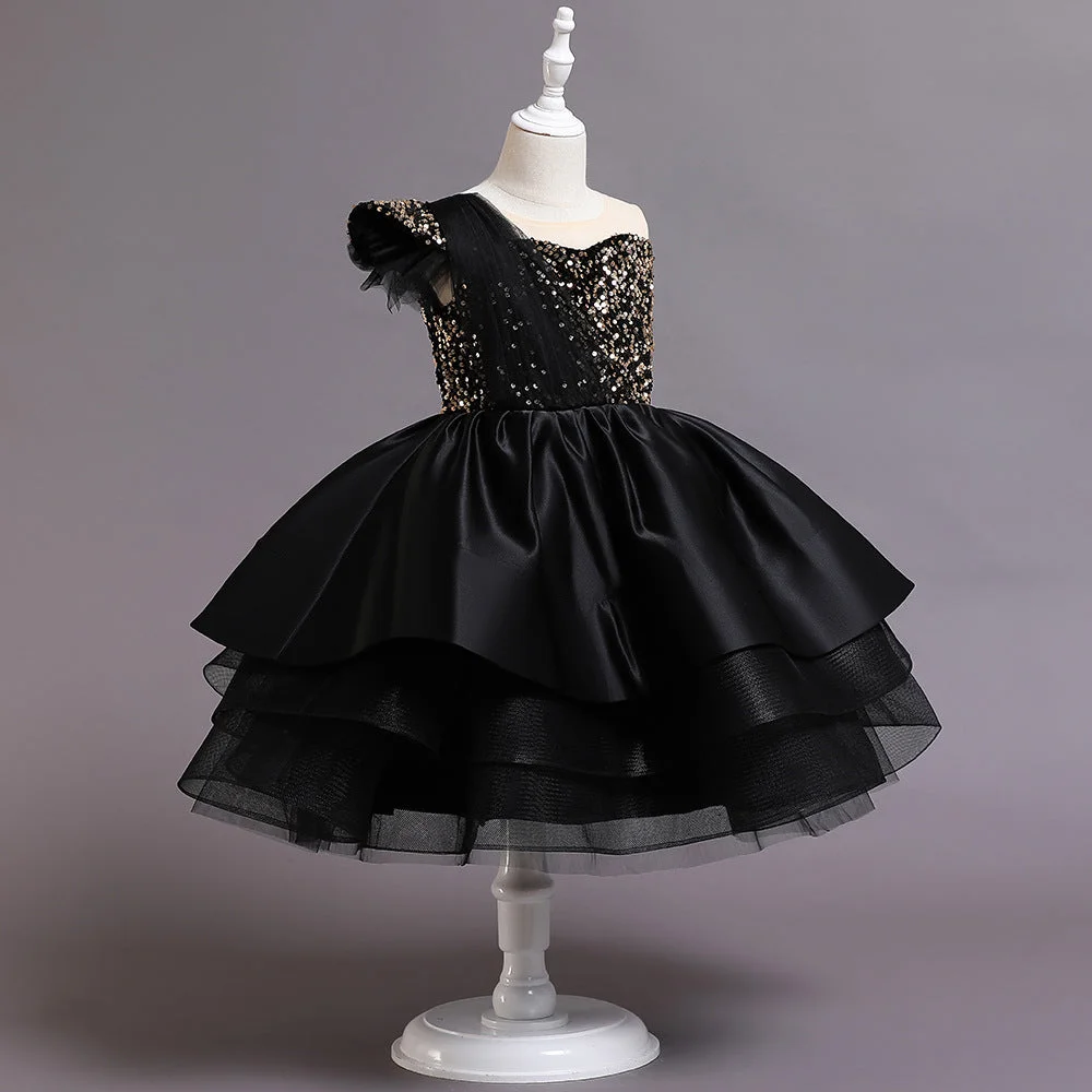 05P2214-1-to-8-Years-Outong-Yoliyolei-Black-Lace-Sleeveless-Newborn-Flower-Girl-Party-Dress-Puffy-Ball-Gown-Lovely-Girls-Birthday-Tutu-Dress-AVELAPRO-43576691523811-02 1 to 8 Years Black Lace Sleeveless Newborn Flower Girl Party Dress Puffy Ball Gown Lovely Girls Birthday Tutu Dress