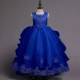 1788-Yoliyolei-Elegant-Tail-Girls-Party-Dress-Dove-AVELAPRO-43716273012963-06 Elegant Tail Girls Party Dress Dovetail Long Flower Girl Pageant Clothing Hand Made Retro Embroidery Kids Dresses