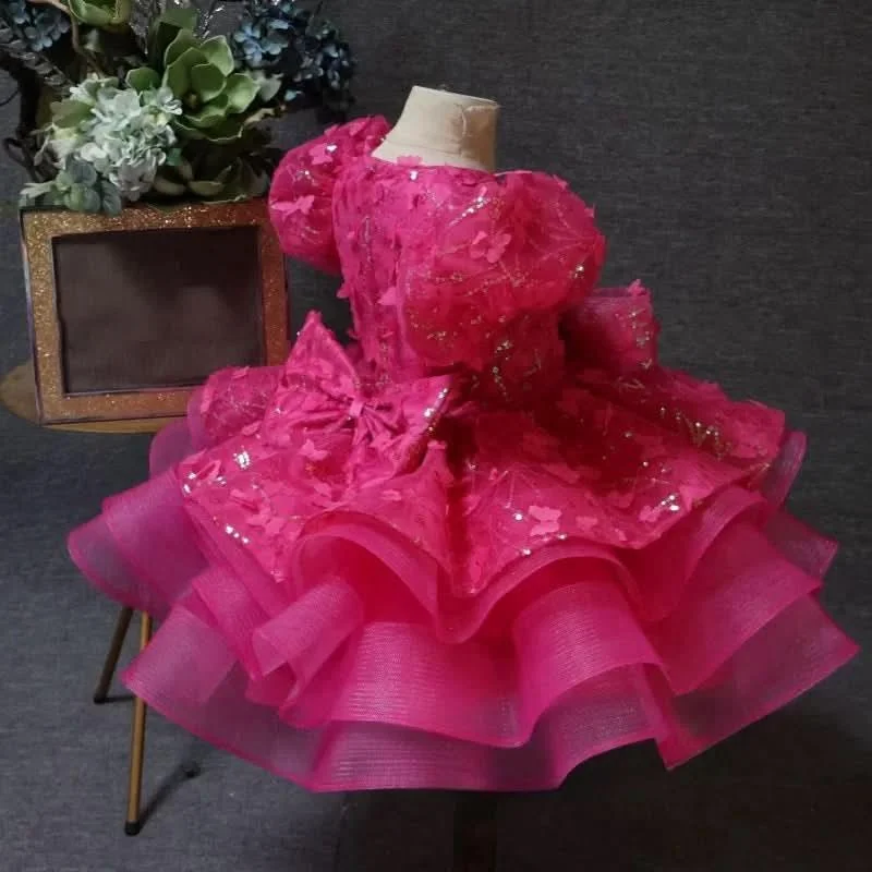 1st-birthday-baby-party-puff-sleeve-butterfly-fluffy-girl-princess-dress-AVELAPRO-47426142240939-03 1st birthday baby party puff sleeve butterfly fluffy girl princess dress