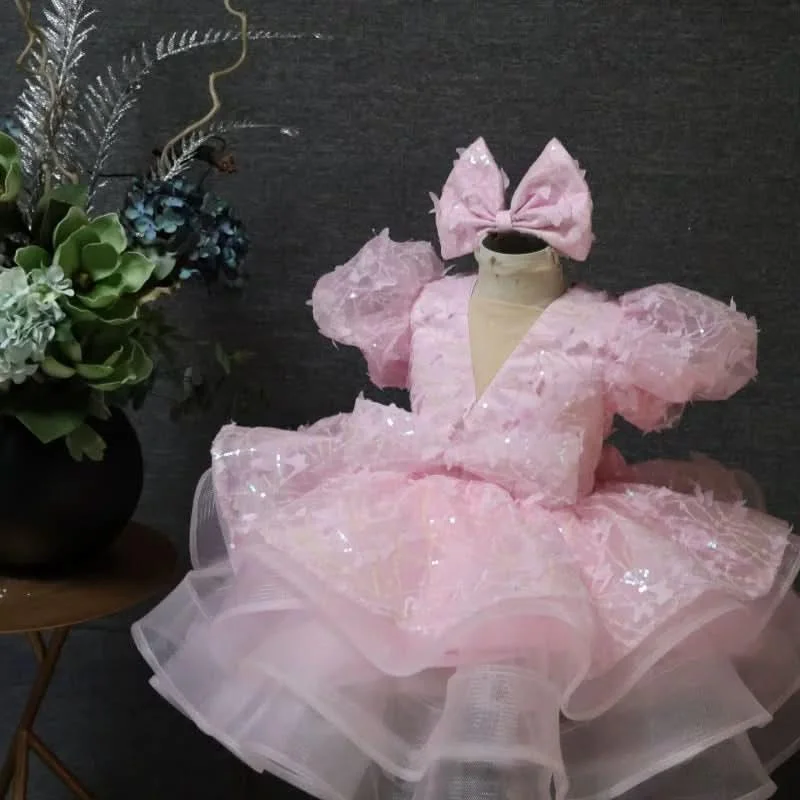 1st-birthday-baby-party-puff-sleeve-butterfly-fluffy-girl-princess-dress-AVELAPRO-47426142240939-08 1st birthday baby party puff sleeve butterfly fluffy girl princess dress