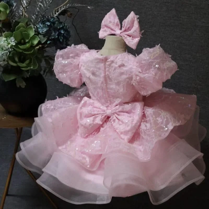 1st-birthday-baby-party-puff-sleeve-butterfly-fluffy-girl-princess-dress-AVELAPRO-47426142240939-09 1st birthday baby party puff sleeve butterfly fluffy girl princess dress