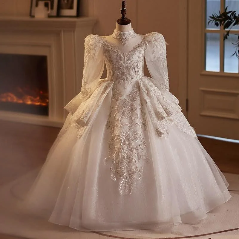 2-12-years-old-wedding-flower-girl-long-sleeve-sequin-fluffy-fashionable-girl-evening-dress-AVELAPRO-47425820197035-01 2-12 years old wedding flower girl long sleeve sequin fluffy fashionable girl evening dress