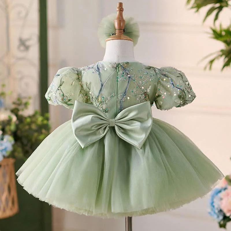 2PCS-Embroidered-princess-dress-for-girls-with-puffy-sleeves-baby-Fairy-Green-Puff-Dress-AVELAPRO-47426011103403-02 2PCS Embroidered princess dress for girls with puffy sleeves baby Fairy Green Puff Dress