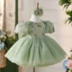 2PCS-Embroidered-princess-dress-for-girls-with-puffy-sleeves-baby-Fairy-Green-Puff-Dress-AVELAPRO-47426011103403-04 2PCS Embroidered princess dress for girls with puffy sleeves baby Fairy Green Puff Dress