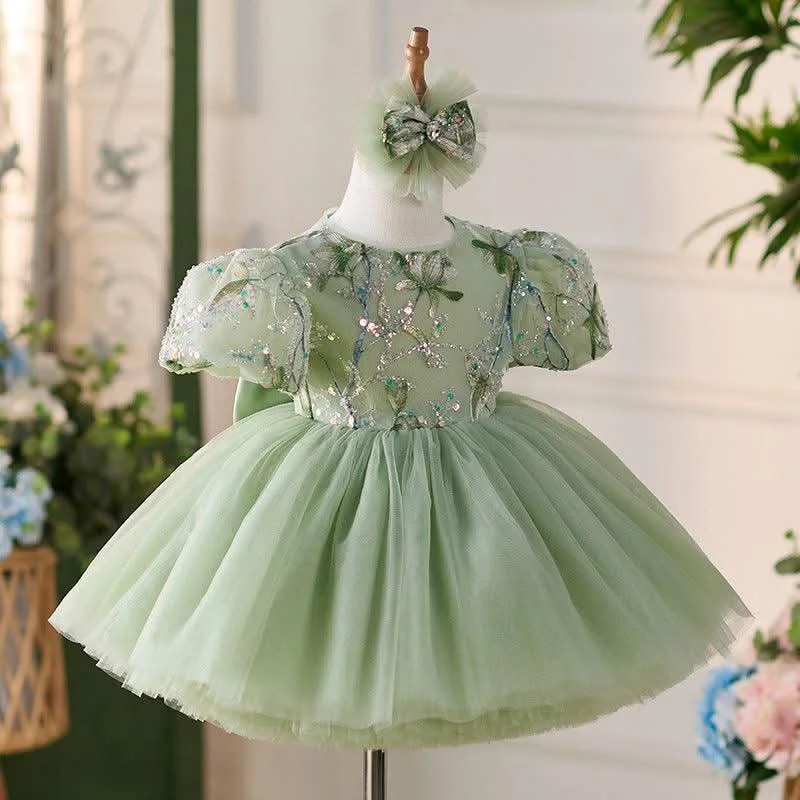 2PCS-Embroidered-princess-dress-for-girls-with-puffy-sleeves-baby-Fairy-Green-Puff-Dress-AVELAPRO-47426011103403-04 2PCS Embroidered princess dress for girls with puffy sleeves baby Fairy Green Puff Dress