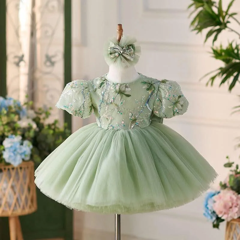 2PCS-Embroidered-princess-dress-for-girls-with-puffy-sleeves-baby-Fairy-Green-Puff-Dress-AVELAPRO-47426011103403-05 2PCS Embroidered princess dress for girls with puffy sleeves baby Fairy Green Puff Dress