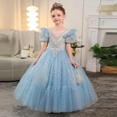 3-12-years-old-birthday-party-girls-princess-dress-wedding-puff-sleeve-embroidered-mesh-fluffy-blue-sequins-elegant-girls-evening-dress-AVELAPRO-47425808138411-01 3-12 years old birthday party girls princess dress wedding puff sleeve embroidered mesh fluffy blue sequins elegant girls evening dress