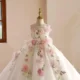 3-12-years-old-wedding-flower-girl-trailing-elegant-flower-mesh-girl-evening-dress-TEST-47425854013611-04 3-12 years old wedding flower girl trailing elegant flower mesh girl evening dress