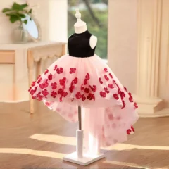 3D-Flowers-Girl-Dress-Hi-Low-Princess-Birthday-Par-AVELAPRO-52081825055023-01 3D Flowers Girl Dress Hi-Low Princess Birthday Party Gown