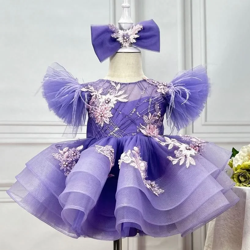 6M-12yrs-Baby-Beautiful-flower-Child-embroidered-Baby-wedding-party-princess-dress-kids-wear-AVELAPRO-47426026995883-01 6M-12yrs Baby Beautiful flower Child embroidered Baby wedding party princess dress kids wear
