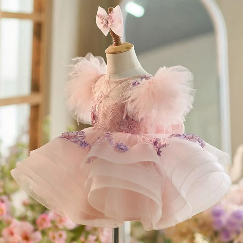 6M-12yrs-Baby-Beautiful-flower-Child-embroidered-Baby-wedding-party-princess-dress-kids-wear-AVELAPRO-47426026995883-05 6M-12yrs Baby Beautiful flower Child embroidered Baby wedding party princess dress kids wear
