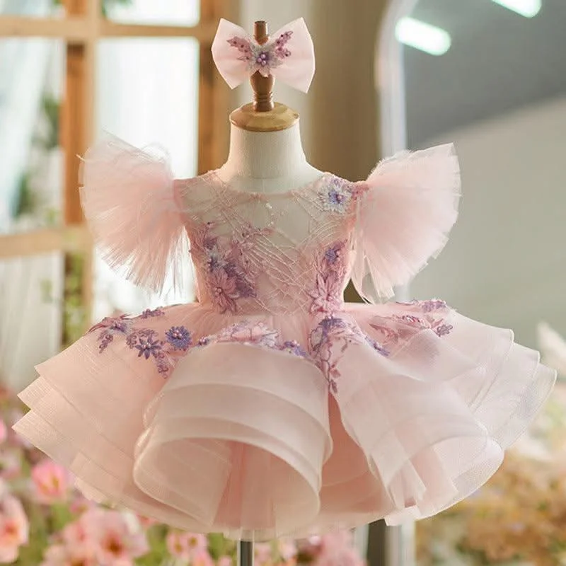 6M-12yrs-Baby-Beautiful-flower-Child-embroidered-Baby-wedding-party-princess-dress-kids-wear-AVELAPRO-47426026995883-06 6M-12yrs Baby Beautiful flower Child embroidered Baby wedding party princess dress kids wear