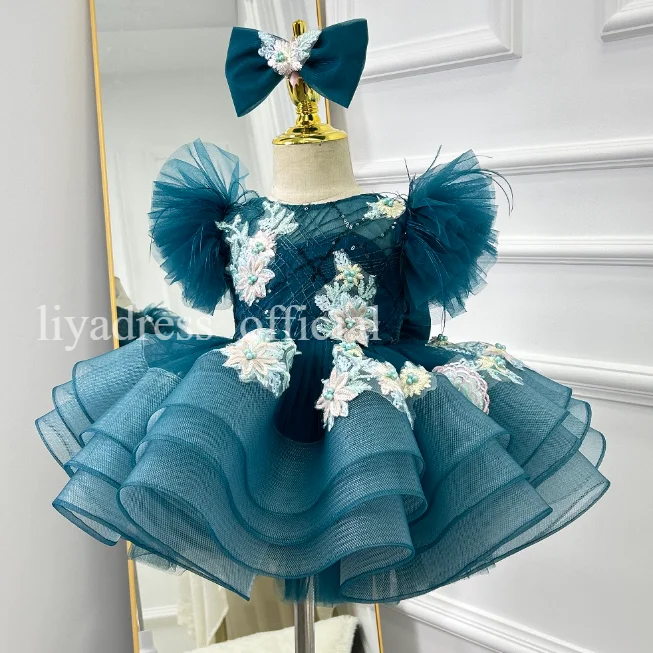 6M-12yrs-Baby-Beautiful-flower-Child-embroidered-Baby-wedding-party-princess-dress-kids-wear-AVELAPRO-47426026995883-07 6M-12yrs Baby Beautiful flower Child embroidered Baby wedding party princess dress kids wear