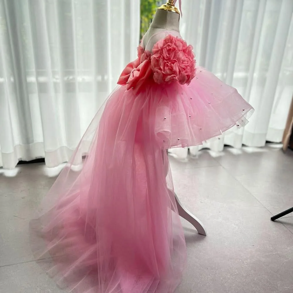 Baby-Birthday-Evening-Dress-Girls-Fashion-Rose-Flower-Puff-Sleeve-Princess-Dress-AVELAPRO-47426109309099-03 Baby Birthday Evening Dress Girls Fashion Rose Flower Puff Sleeve Princess Dress