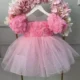 Baby-Birthday-Evening-Dress-Girls-Fashion-Rose-Flower-Puff-Sleeve-Princess-Dress-AVELAPRO-47426109309099-06 Baby Birthday Evening Dress Girls Fashion Rose Flower Puff Sleeve Princess Dress