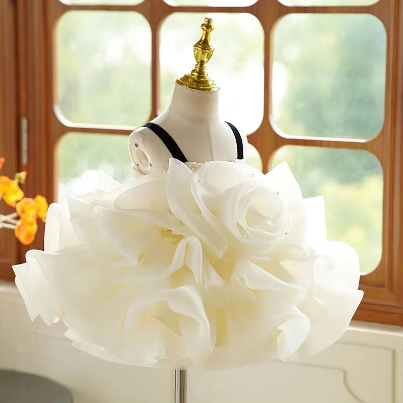 Beige-Black-Flower-Girl-Dress-Kids-Wedding-Birthday-Gown-J729-AVELAPRO-51786653434159-09 Beige Black Flower Girl Dress Kids Wedding Birthday Gown