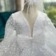 Childrens-wedding-sequin-long-sleeve-flower-girl-tail-dress-birthday-party-girl-princess-dress-AVELAPRO-47426117238955-07 Children's wedding sequin long sleeve flower girl tail dress birthday party girl princess dress