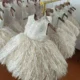 Elegant-flower-Dress-Feather-Baby-Wedding-party-Princess-dress-Colors-can-be-customized-AVELAPRO-47426017657003-07 Elegant flower Dress Feather Baby Wedding party Princess dress Colors can be customized