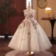 Floral-Luxury-Long-Girl-Dress-for-Princess-Birthday-Pageant-J292A-AVELAPRO-51819850367279-01 Floral Luxury Long Girl Dress for Princess Birthday Pageant
