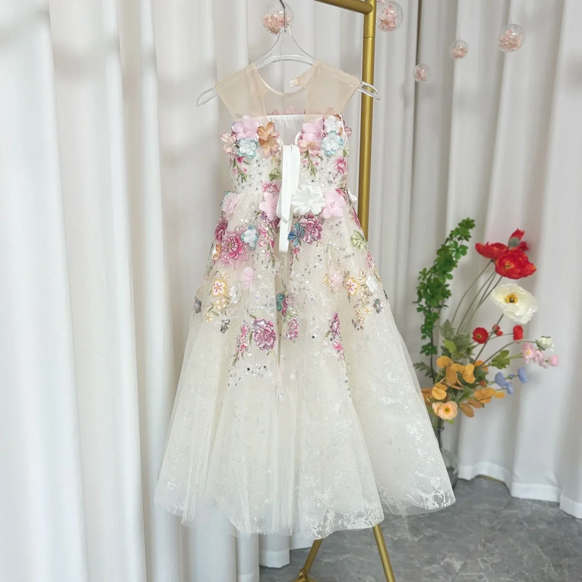 Floral-Luxury-Long-Girl-Dress-for-Princess-Birthday-Pageant-J292A-AVELAPRO-51819850367279-08 Floral Luxury Long Girl Dress for Princess Birthday Pageant