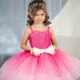 Fuchsia-Flower-Girl-Dress-with-Bow-Wedding-Birthday-Party-Prom-D133-AVELAPRO-51714067857711-02 Fuchsia Flower Girl Dress with Bow Wedding Birthday Party Prom