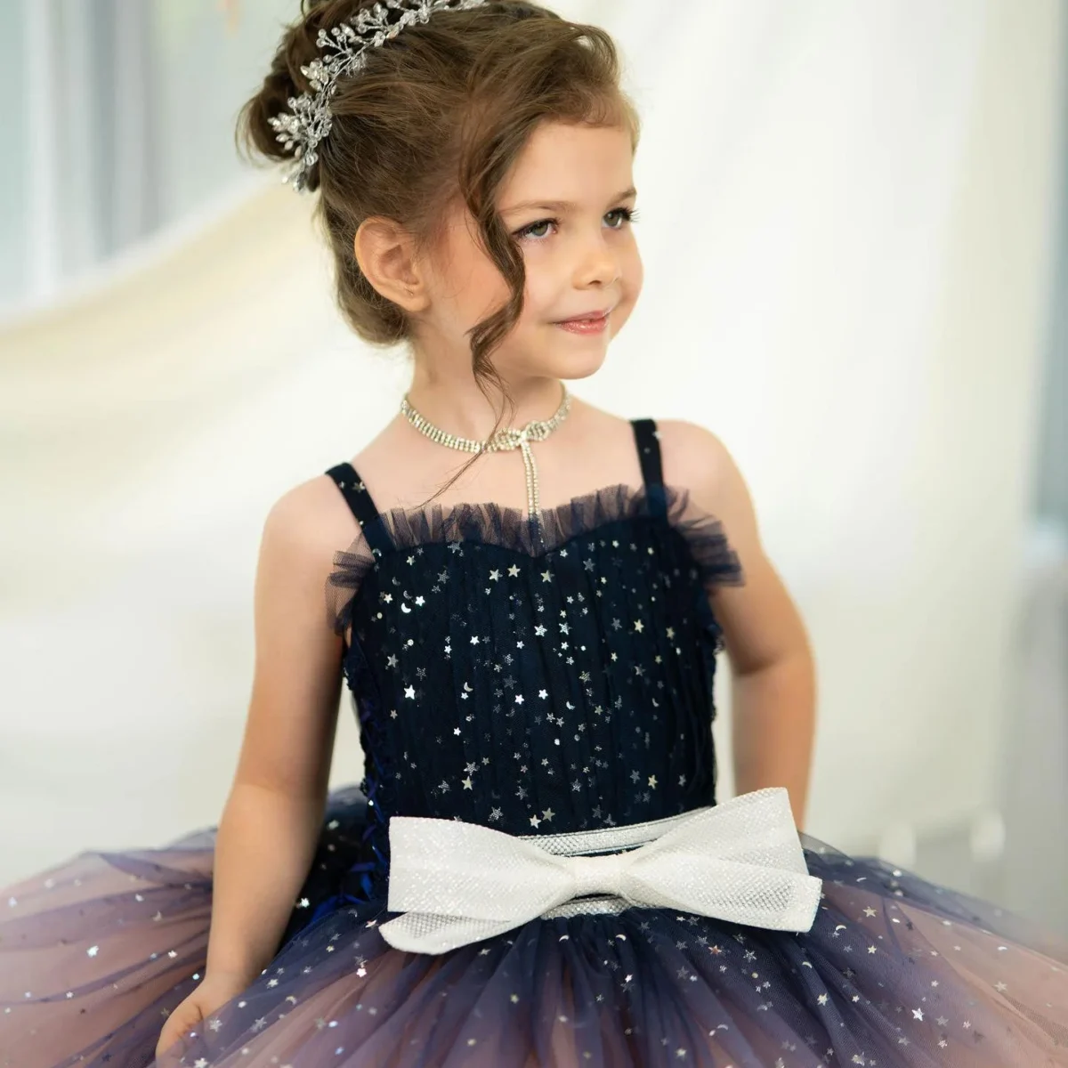 Fuchsia-Flower-Girl-Dress-with-Bow-Wedding-Birthday-Party-Prom-D133-AVELAPRO-51714067857711-12 Fuchsia Flower Girl Dress with Bow Wedding Birthday Party Prom