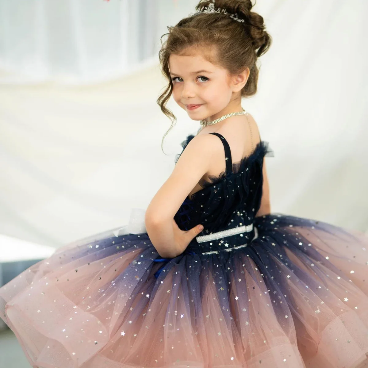 Fuchsia-Flower-Girl-Dress-with-Bow-Wedding-Birthday-Party-Prom-D133-AVELAPRO-51714067857711-13 Fuchsia Flower Girl Dress with Bow Wedding Birthday Party Prom