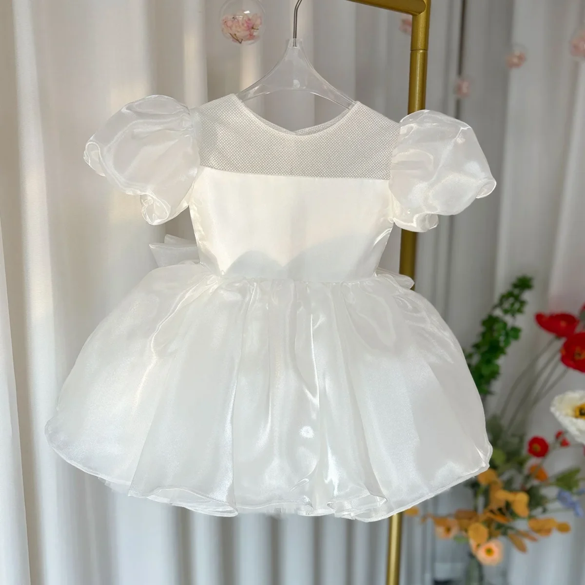 Girl-Dress-Puffy-Sleeve-for-Kids-Princess-Birthday-Wedding-Party-J373-AVELAPRO-50731431592239-05 Girl Dress Puffy Sleeve for Kids Princess Birthday Wedding Party