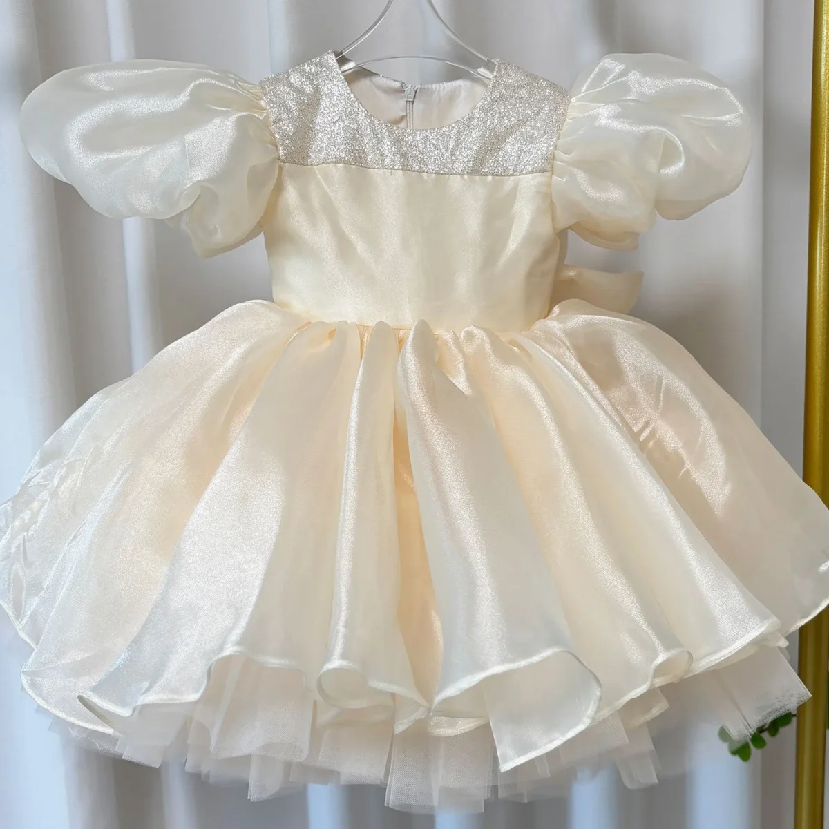 Girl-Dress-Puffy-Sleeve-for-Kids-Princess-Birthday-Wedding-Party-J373-AVELAPRO-50731431592239-10 Girl Dress Puffy Sleeve for Kids Princess Birthday Wedding Party