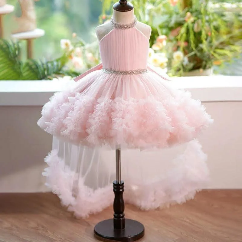 Girls-fashionable-halter-neck-princess-dress-with-tail-birthday-party-catwalk-evening-dress-AVELAPRO-47426060189867-04 Girls' fashionable halter neck princess dress with tail birthday party catwalk evening dress