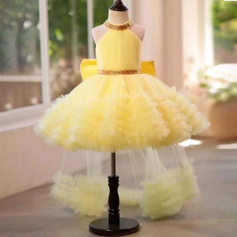 Girls-fashionable-halter-neck-princess-dress-with-tail-birthday-party-catwalk-evening-dress-AVELAPRO-47426060189867-06 Girls' fashionable halter neck princess dress with tail birthday party catwalk evening dress