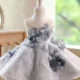 Grey-Flower-Girl-Dress-for-Girls-Tulle-Floral-Party-Dress-for-Wedding-D271-AVELAPRO-57182302568751-04 Grey Flower Girl Dress for Girls Tulle Floral Party Dress for Wedding