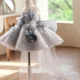 Grey-Flower-Girl-Dress-for-Girls-Tulle-Floral-Party-Dress-for-Wedding-D271-AVELAPRO-57182302568751-06 Grey Flower Girl Dress for Girls Tulle Floral Party Dress for Wedding